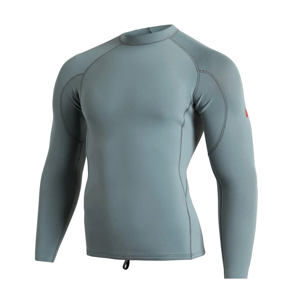 Florence Marine X Windshield Long Sleeve Rashguard Light Sea Blue Size Med NWOT